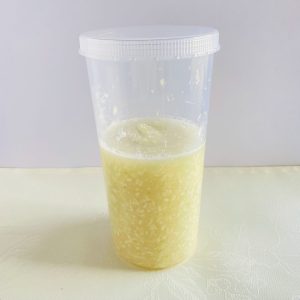 発酵が完了した玉ねぎ麹